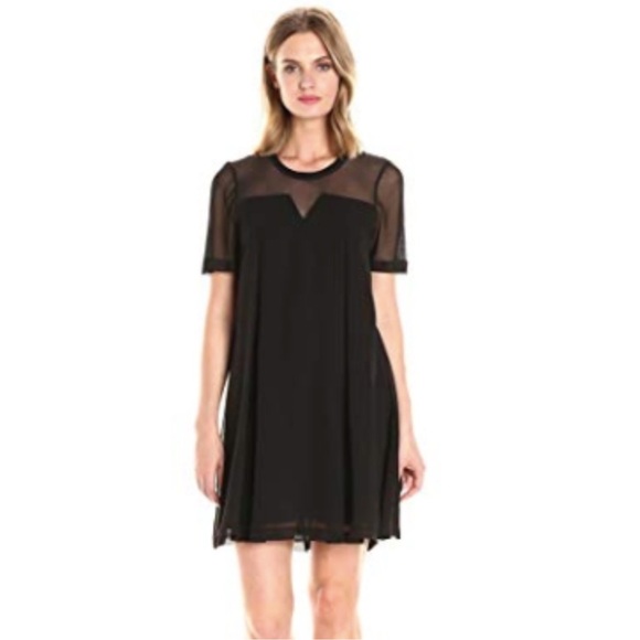 BCBGeneration Mesh Trim Tent Dress. NWT. Sz: Lg, Y2K, NWT - Picture 8 of 13